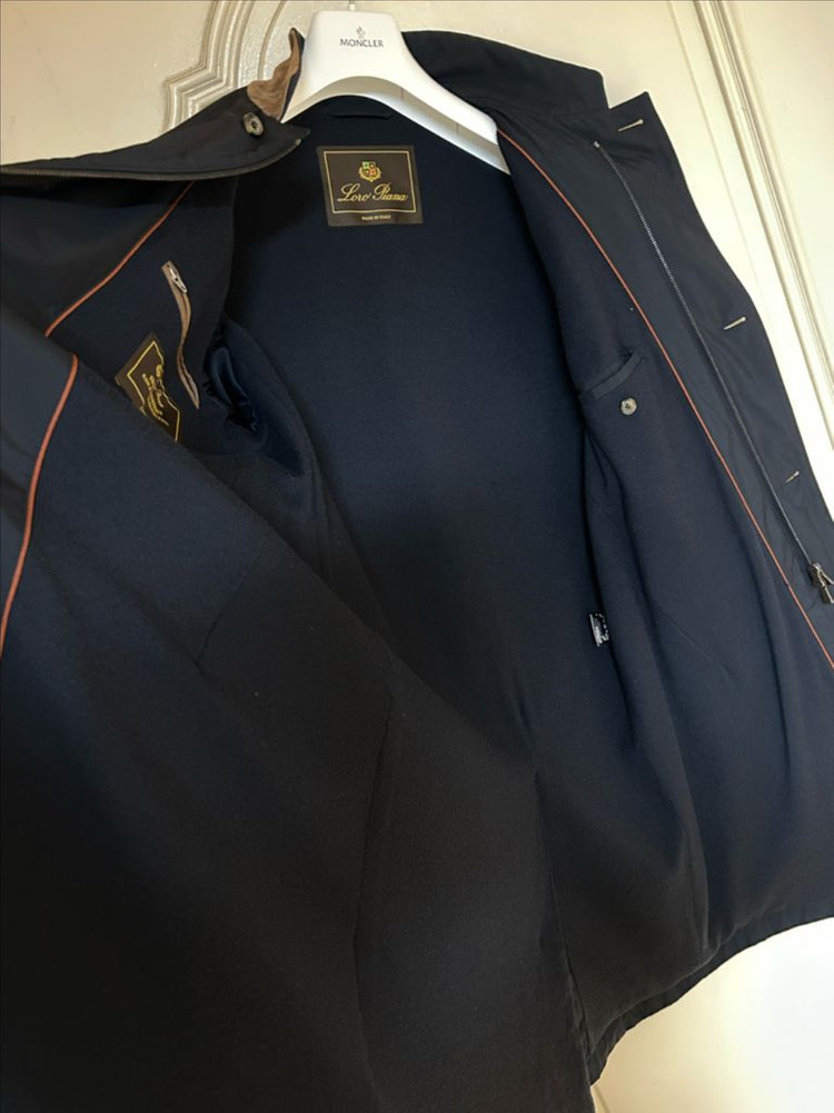 로로피아나 스톰시스템 캐시미어 라이닝 코트 이미지