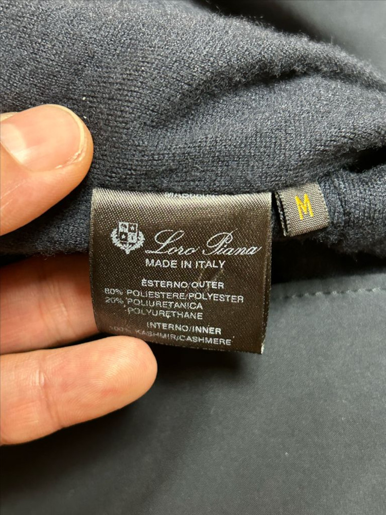 로로피아나 스톰시스템 캐시미어 라이닝 코트 이미지