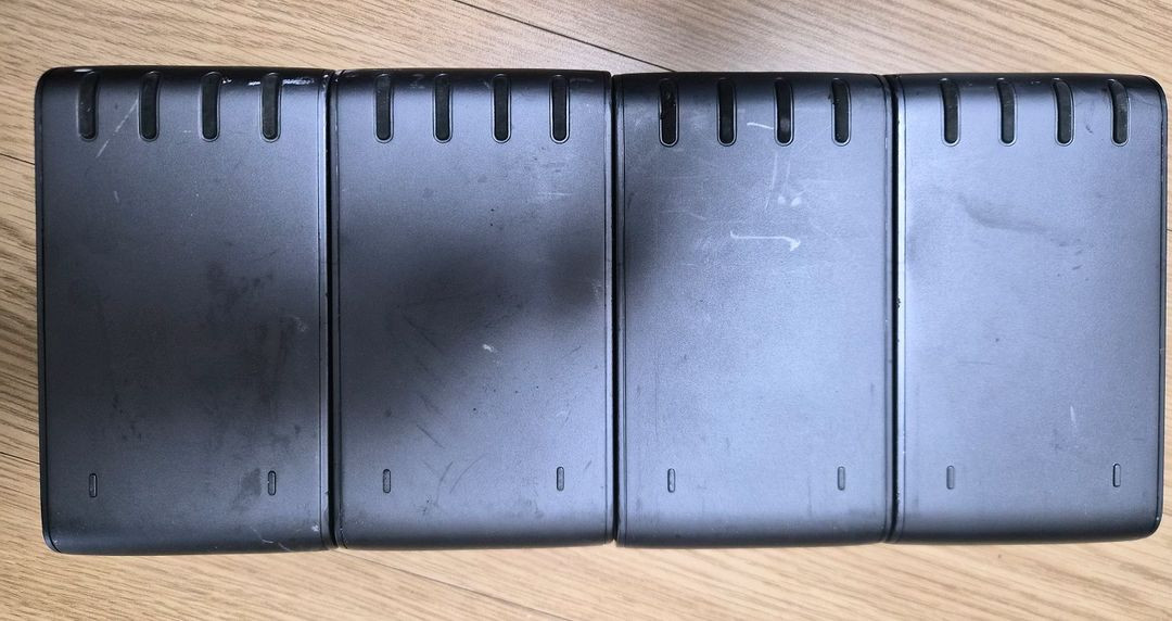 삼성 제트 무선청소기용 방전배터리(VCA-SBT90) 4개 일괄 - 개별 이미지