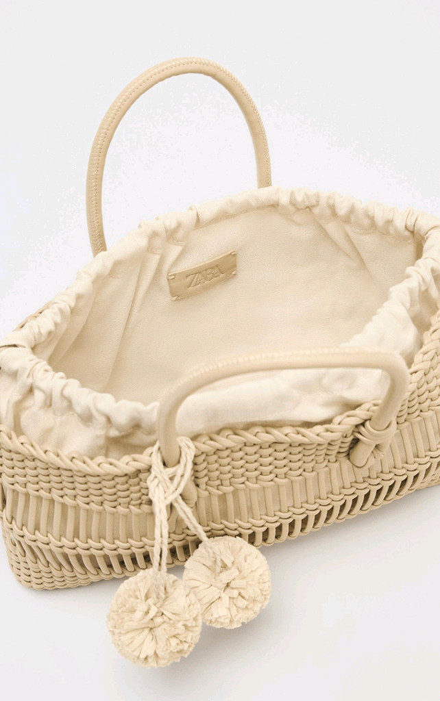 자라 꼬임 핸드백 (드래곤백, 미니고라 st, 바캉스백자라 공홈 정품 이미지