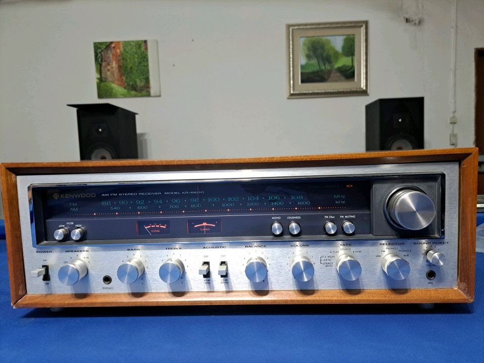 켄우드 KR-6600 리시버 엠프 이미지