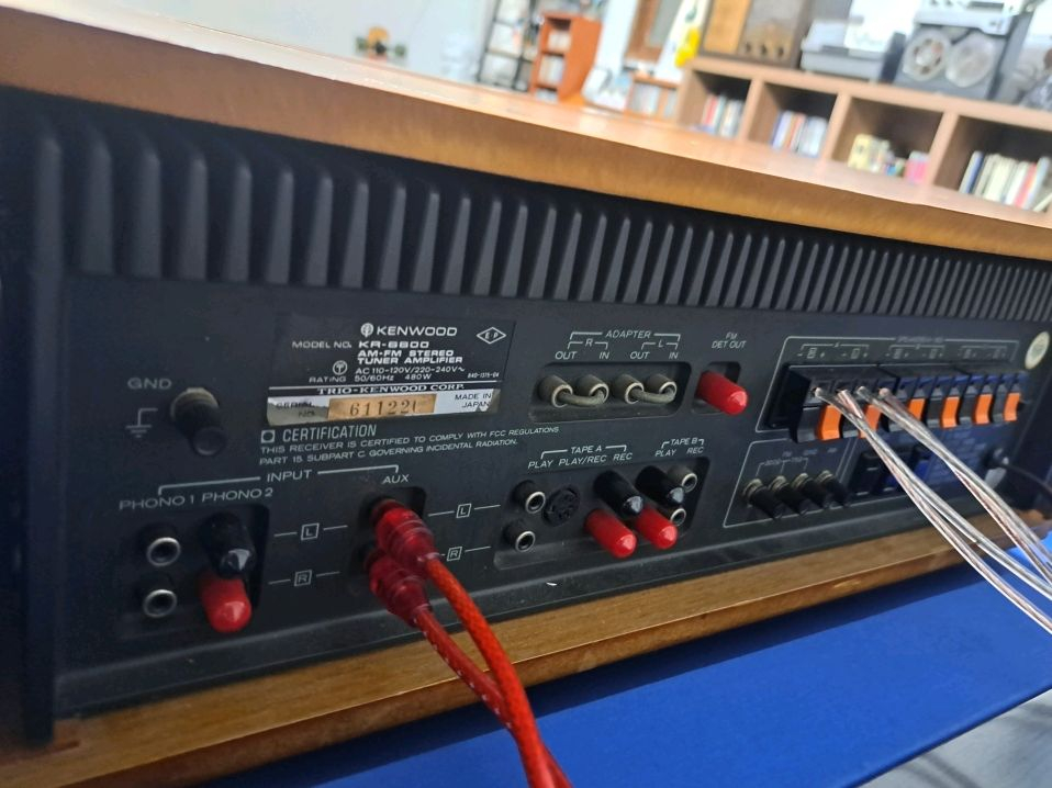 켄우드 KR-6600 리시버 엠프 이미지