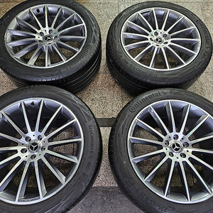 벤츠 W167 GLE AMG 마차휠 정품 21인치 휠타이어 이미지