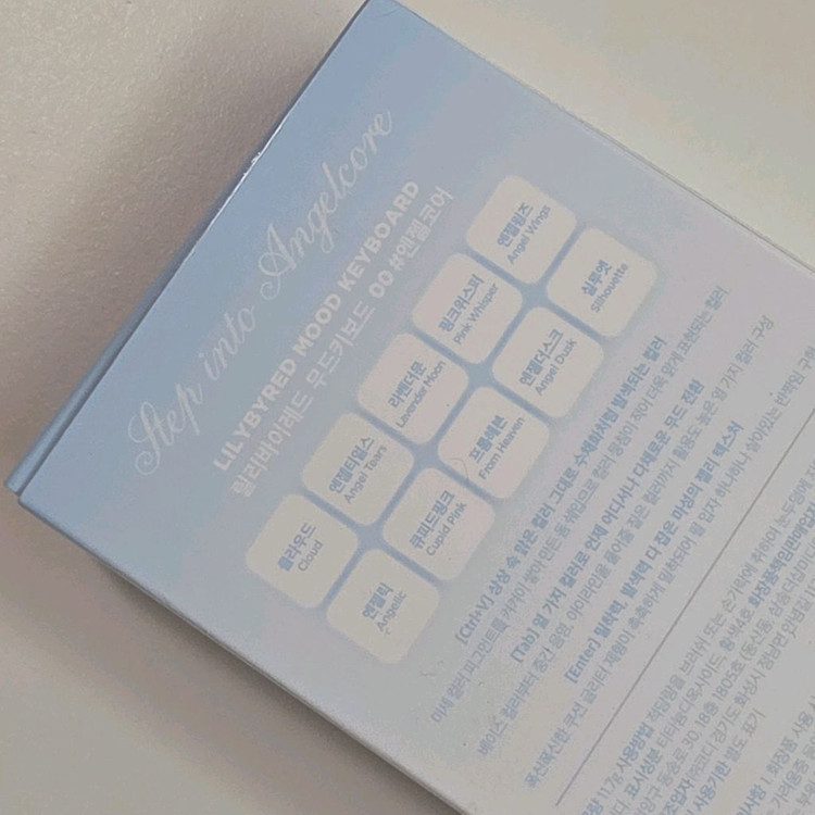 릴리바이레드 무드 키보드 00 엔젤코어 아이섀도우 팔레트 이미지