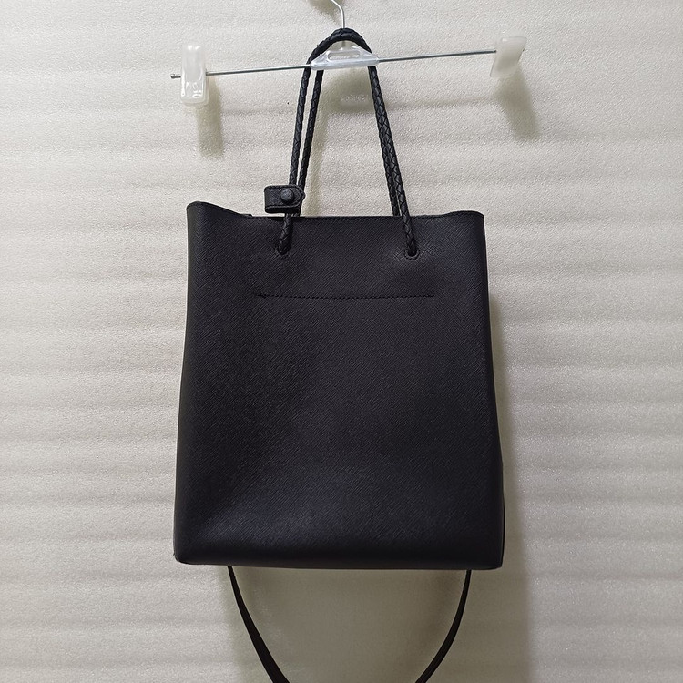 정품 질스튜어트 페이퍼백 가죽 가방 토트백 크로스백 블랙 사랑봉봉 이미지