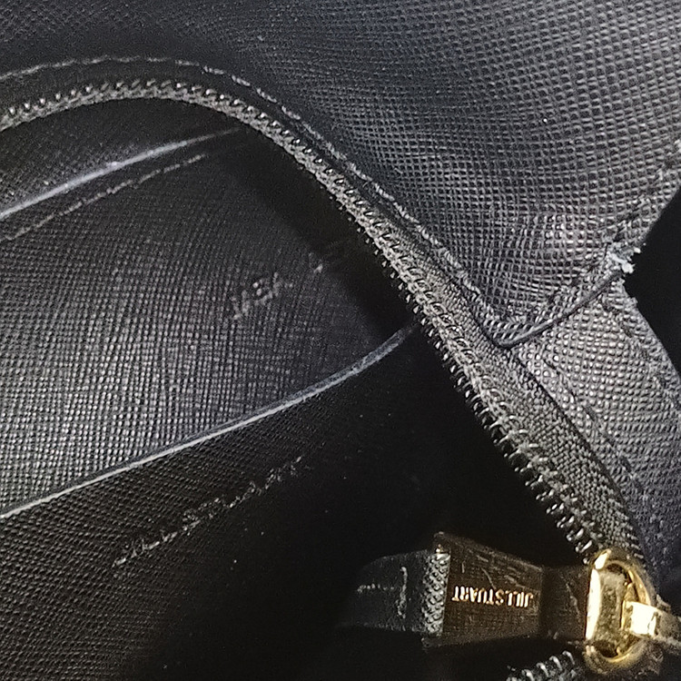 정품 질스튜어트 페이퍼백 가죽 가방 토트백 크로스백 블랙 사랑봉봉 이미지