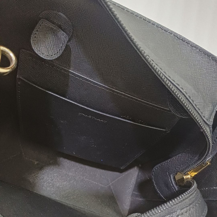 정품 질스튜어트 페이퍼백 가죽 가방 토트백 크로스백 블랙 사랑봉봉 이미지