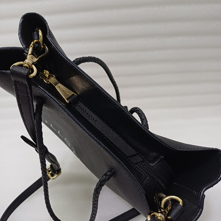 정품 질스튜어트 페이퍼백 가죽 가방 토트백 크로스백 블랙 사랑봉봉 이미지