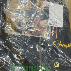 가마가츠 낚시복 GM-3497 피싱 슈트 블랙 M 사이즈 이미지