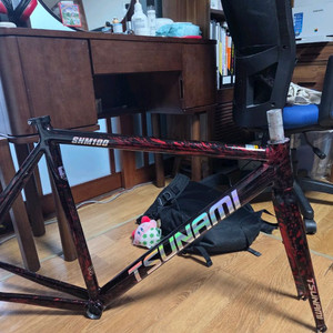 쓰나미snm100 불꽃레드, 휠셋 이미지