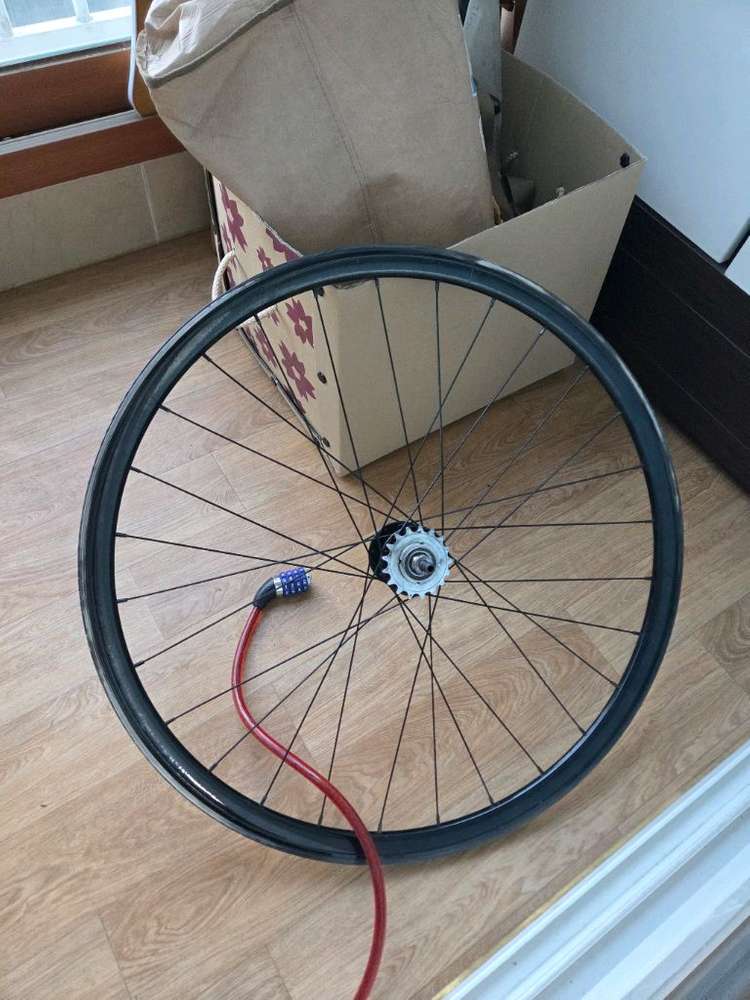 쓰나미snm100 불꽃레드, 휠셋 이미지