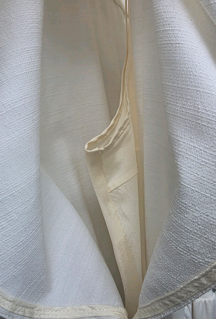 시스템 롱원피스 55 캡소매 아이보리 여름원피스 WM56 이미지