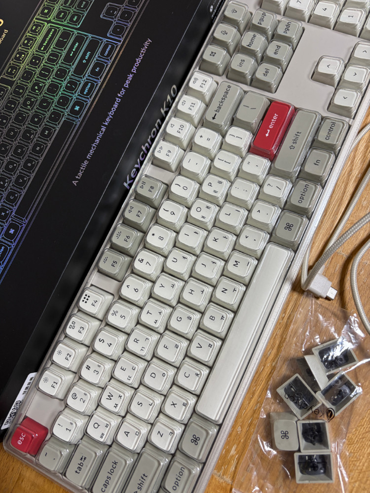 키크론 K10 키보드 판매합니다 (저소음 적축) 이미지