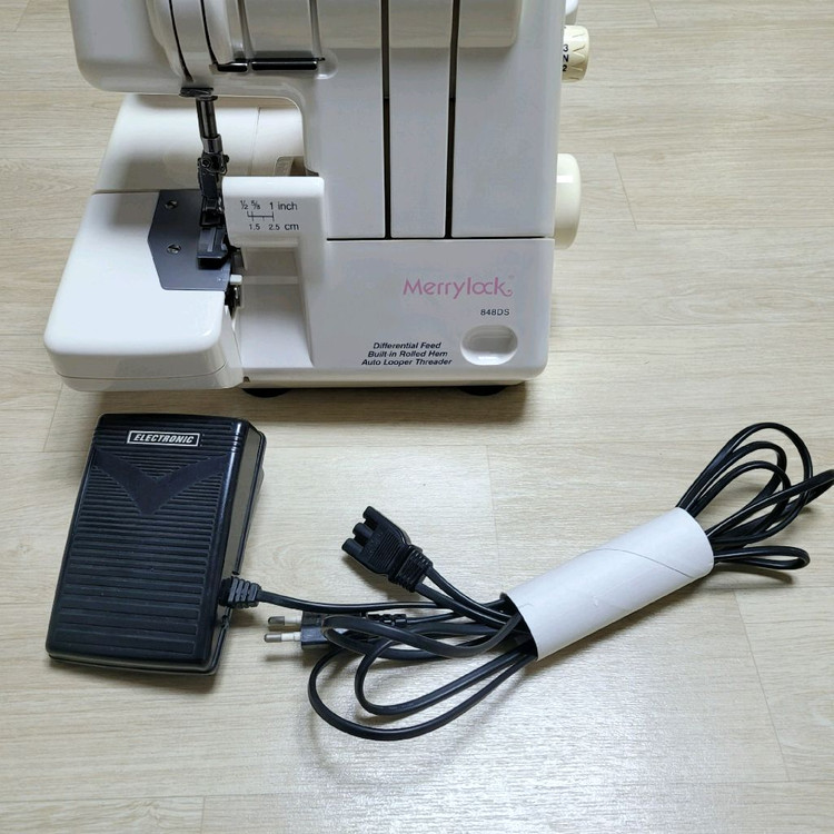 메리록 오버록 미싱 점검,테스트 완료 이미지