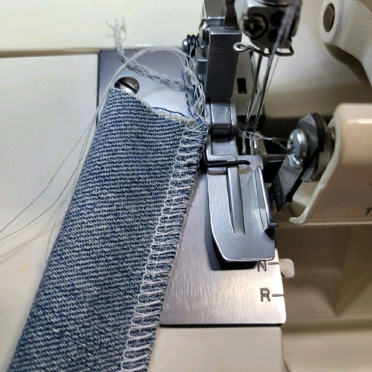 메리록 오버록 미싱 점검,테스트 완료 이미지