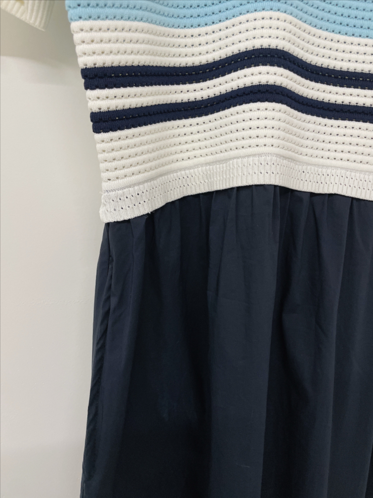 25ss 사틴 니트 원피스 / 한섬 타임 마인 산드로 더캐시미어 비이커 코스 가니 미샤 이미지