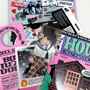 [포카0]보이넥스트도어 보넥도 how 하우 명재현 스티커 버전 앨범 쁘넥도 명명이 이미지