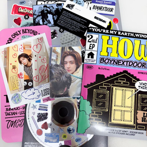 [포카0]보이넥스트도어 보넥도 how 하우 이한 스티커 버전 앨범 쁘넥도 삼한이 312 이미지