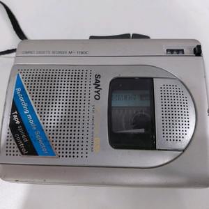 빈티지 산요(SANYO) 카세트 레코더 M-1190C (모터 벨트 수리용) 이미지