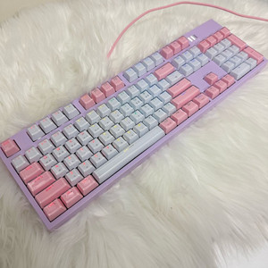리니어축 앱코 AN08 아이스큐브 핑크 카일광축 게이밍 기계식 키보드 이미지