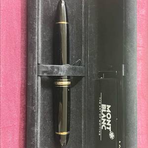 몽블랑 만년필 149 블랙 14C EF닙 이미지