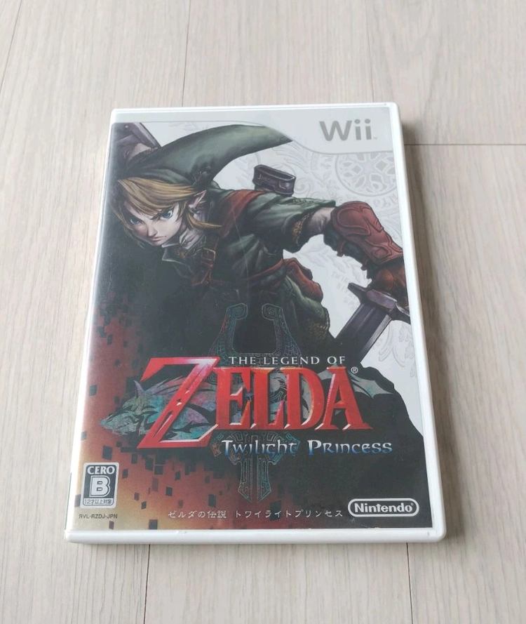 wii 젤다의 전설 황혼의 공주 일본판 이미지