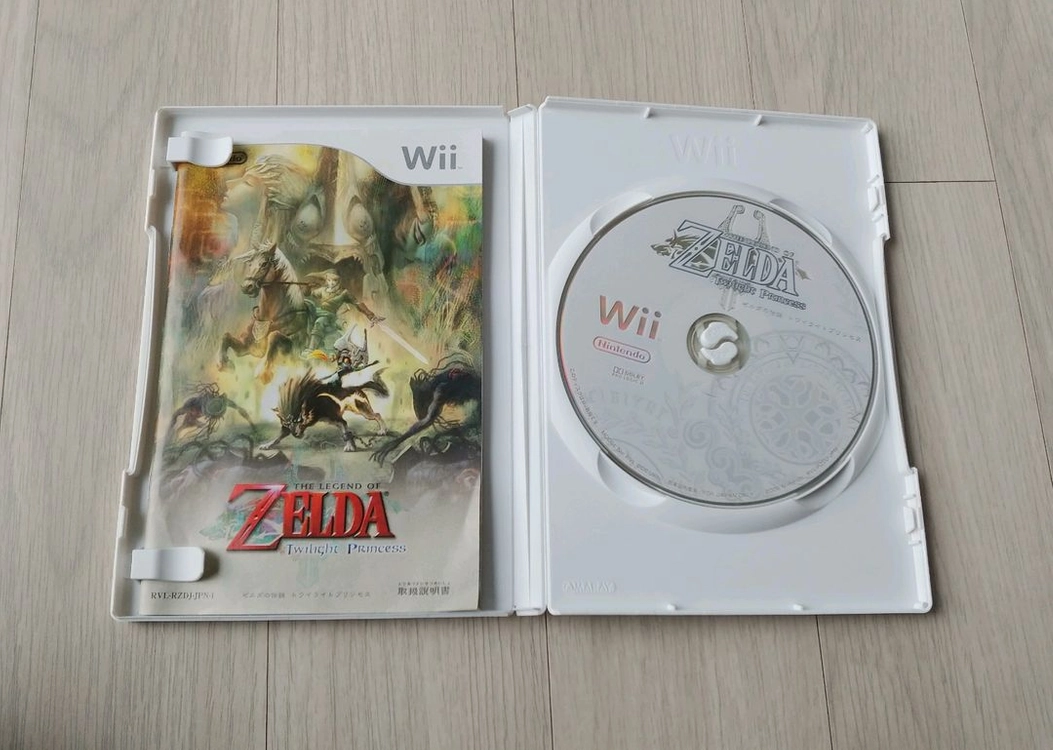 wii 젤다의 전설 황혼의 공주 일본판 이미지