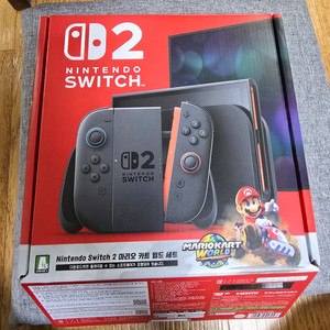 안심 가능 닌텐도 스위치2 마리오카트 월드 풀박스 이미지