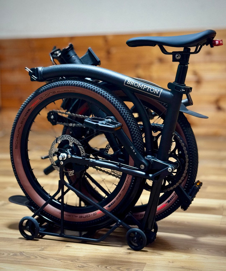 브롬톤G라인 블랙 M 새상품 이미지