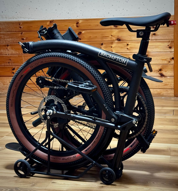 브롬톤G라인 블랙 M 새상품 이미지