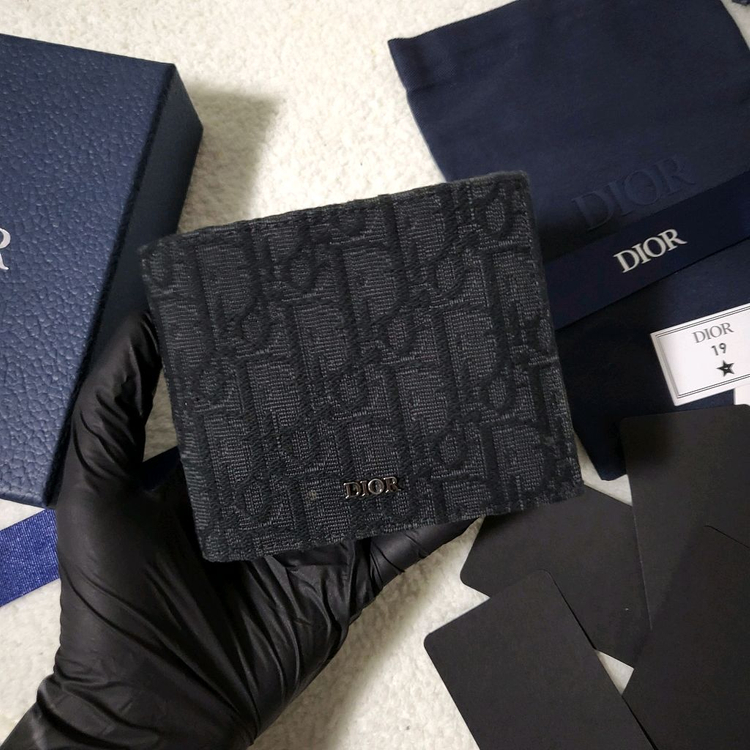 [신형/새상품급] 디올 오블리크 반지갑 이미지