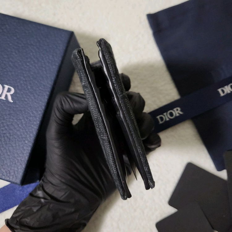 [신형/새상품급] 디올 오블리크 반지갑 이미지