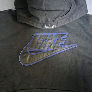 슈프림 x 나이키 19fw 아플리케 콜라보 후드티 L(100) 이미지