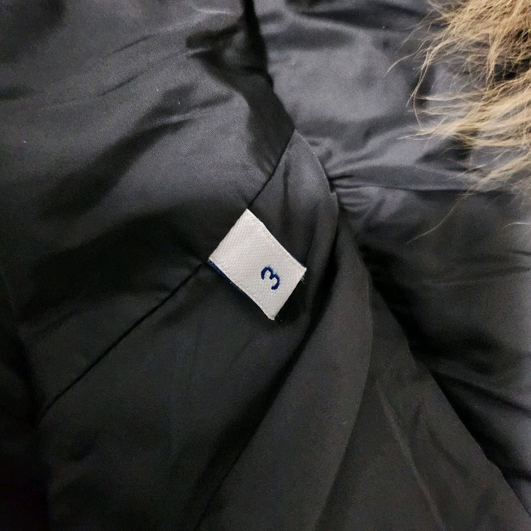 [정품] 3 / 몽클레어 클루니 롱 다운 패딩 블랙 이미지