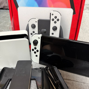 닌텐도 스위치 OLED 화이트 풀박스 이미지