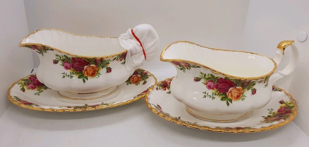 앤틱 영국로얄알버트 황실장미 그레비보트 개당값(미사용) 이미지