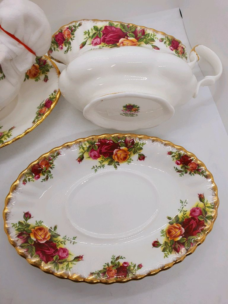 앤틱 영국로얄알버트 황실장미 그레비보트 개당값(미사용) 이미지