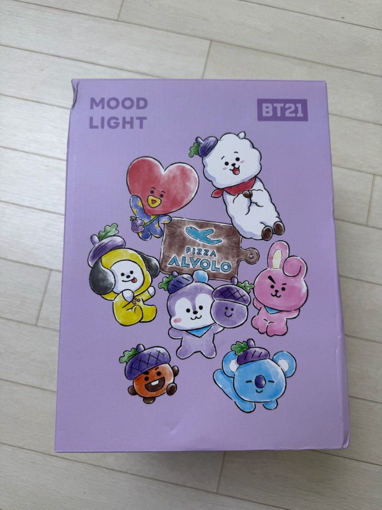 Bt21 무드등 (알볼로) 미사용품 피규어풀구성 이미지