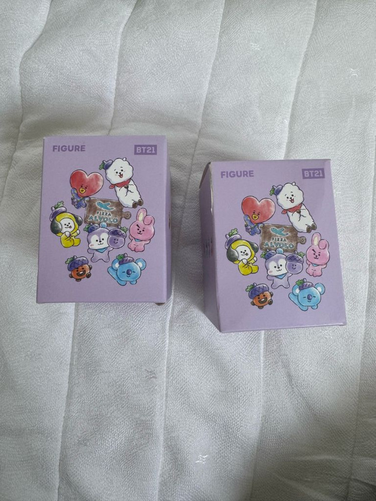Bt21 무드등 (알볼로) 미사용품 피규어풀구성 이미지