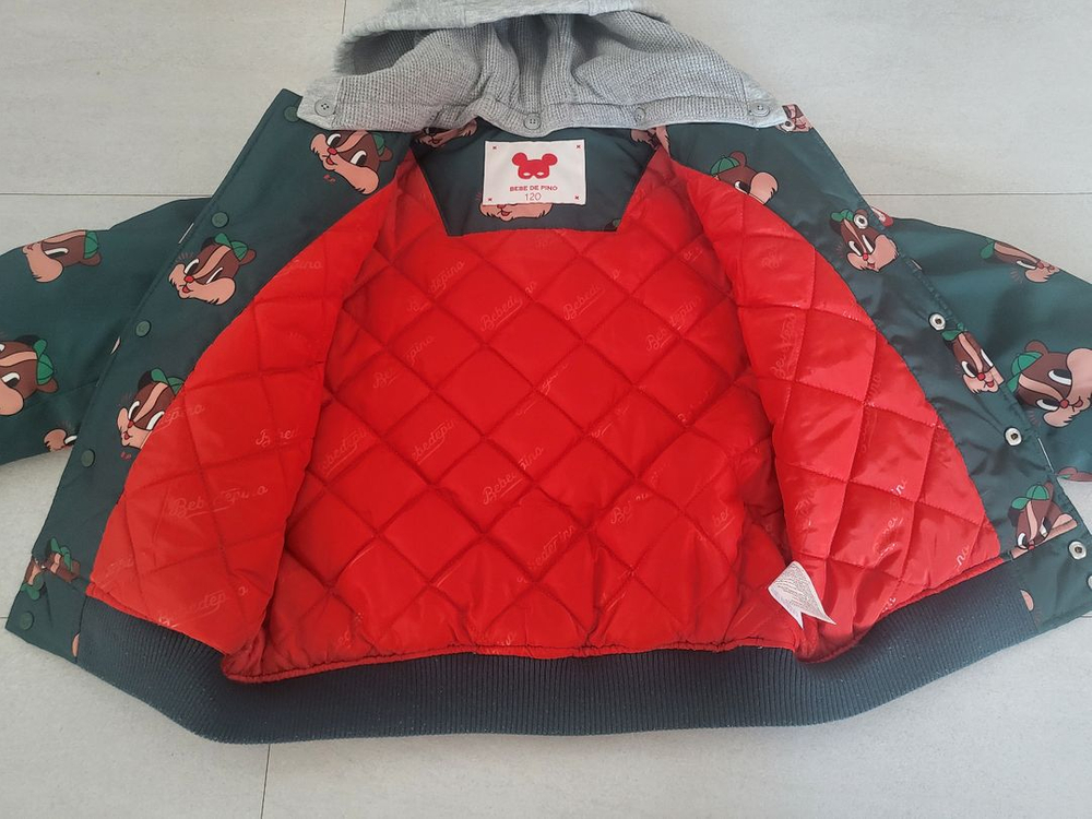 베베드피노 올오버베티 후드패딩 120 이미지
