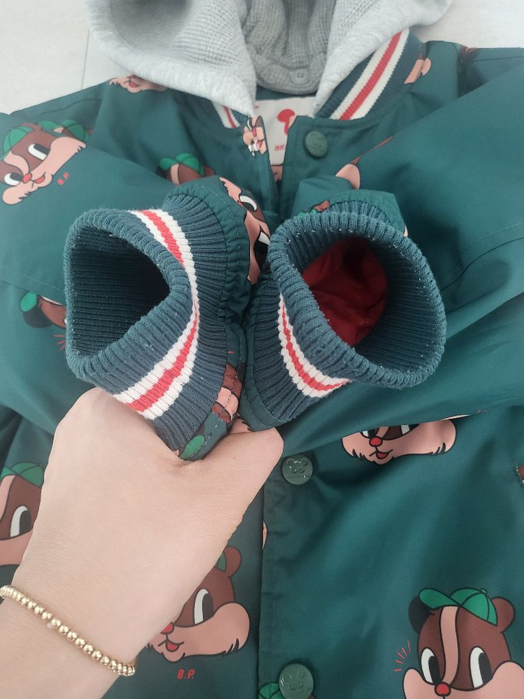 베베드피노 올오버베티 후드패딩 120 이미지