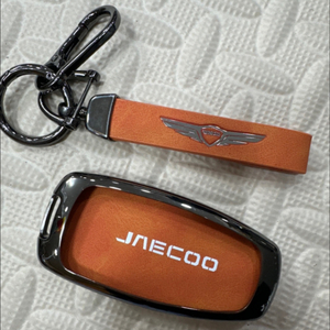 현대 제네시스 스마트키 케이스 + 키링 세트 새섯 이미지