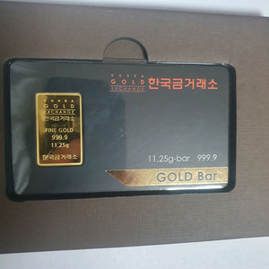 한국금거래소 순금 골드바 3돈 11.25g 이미지