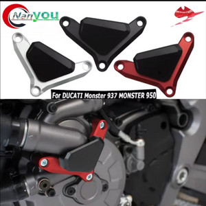 DUCATI Monster 엔진 가드 레드/블랙 이미지