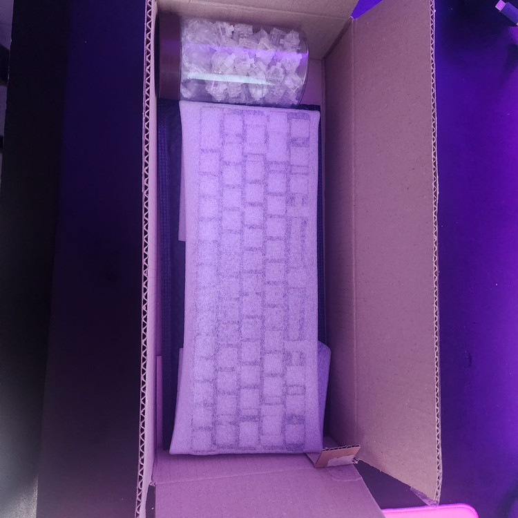 베놈60he rgb 7u + fr4보강판 + 스위치 이미지