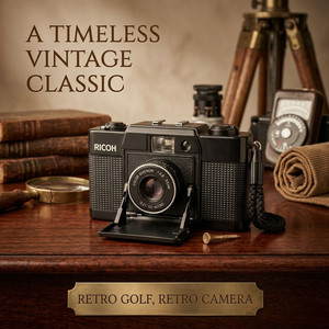 리코 Ricoh FF-1 목측식 필름카메라 필카 빈티지 소형 토이 카메라 이미지