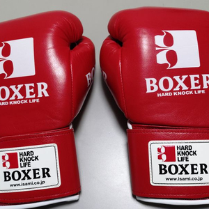 이사미 복서 글러브 10온스 레드 이미지
