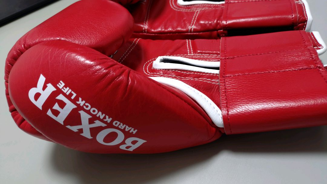 이사미 복서 글러브 10온스 레드 이미지