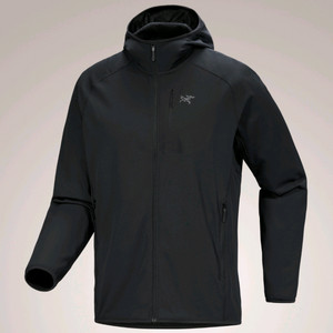 아크테릭스 델타후디 풀집업 자켓 블랙 이미지