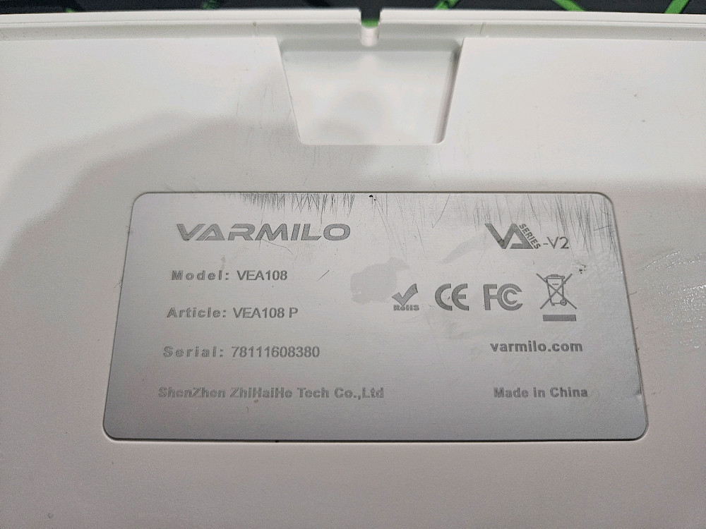 바밀로 VEA108 V2 저소음 적축 기계식 키보드팝니다 (내용필독) 이미지